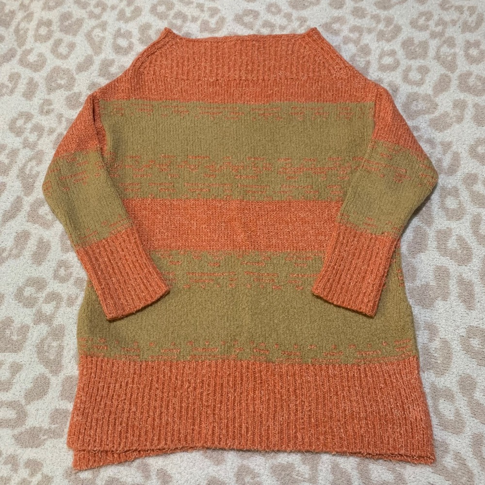 Pilcro Boatneck Striped Sweater Womens Small‎ - Picture 2 of 6